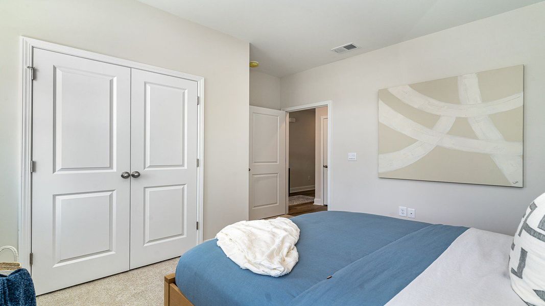 Furnished interior view inside a new home in The Bluffs at Mill Creek, Florence (Image 9).