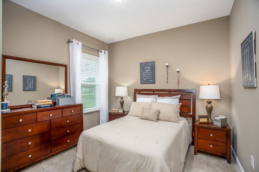 Furnished interior view inside a new home in Vero Lake Estates, Vero Beach (Image 12).
