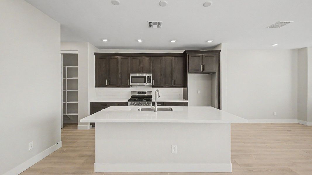 Furnished interior view inside a new home in Surprise City Center, Surprise (Image 5). Furnished interior view inside a new home in Surprise City Center, Surprise (Image 5).