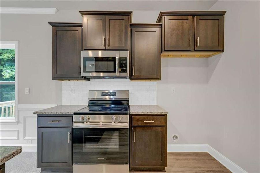 Furnished interior view inside a new home in Scarlett Place, Bowdon (Image 12).