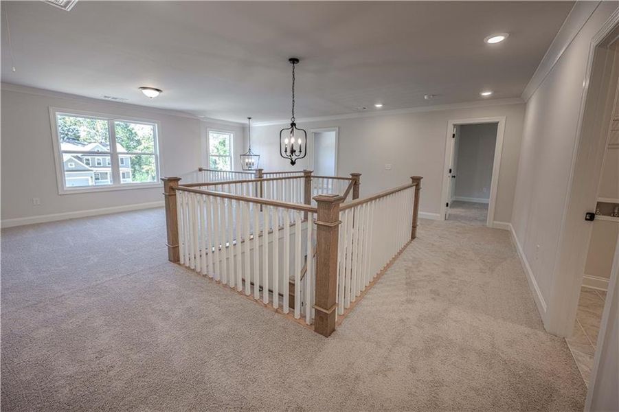 Spacious, unfurnished interior of a new home in Woodland Hills, Loganville (Image 42). Spacious, unfurnished interior of a new home in Woodland Hills, Loganville (Image 42).
