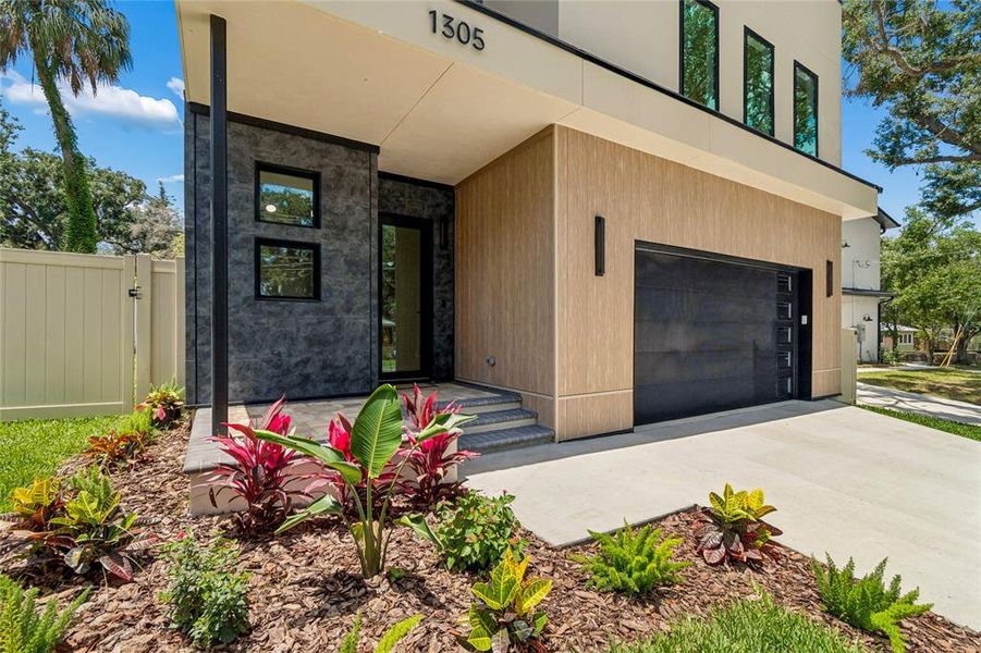 Exterior details and patio area of a home in , Tampa (Image 42).