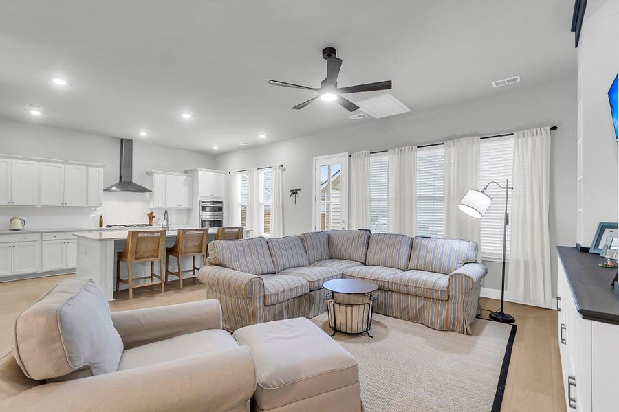 Furnished interior view inside a new home in , Summerville (Image 35).