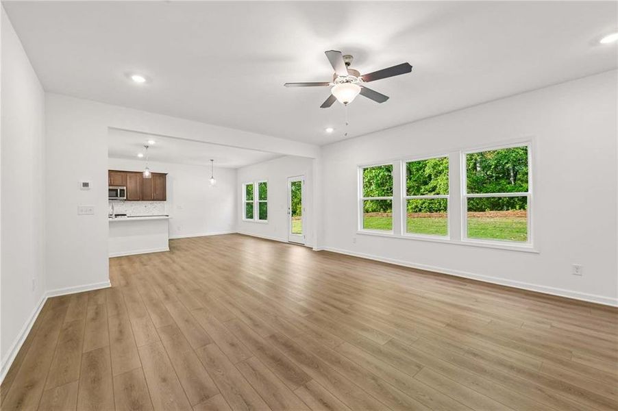 Spacious, unfurnished interior of a new home in The Estates at Casteel, Bethlehem (Image 13).