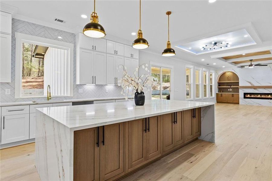 Furnished interior view inside a new home in , Winder (Image 46).
