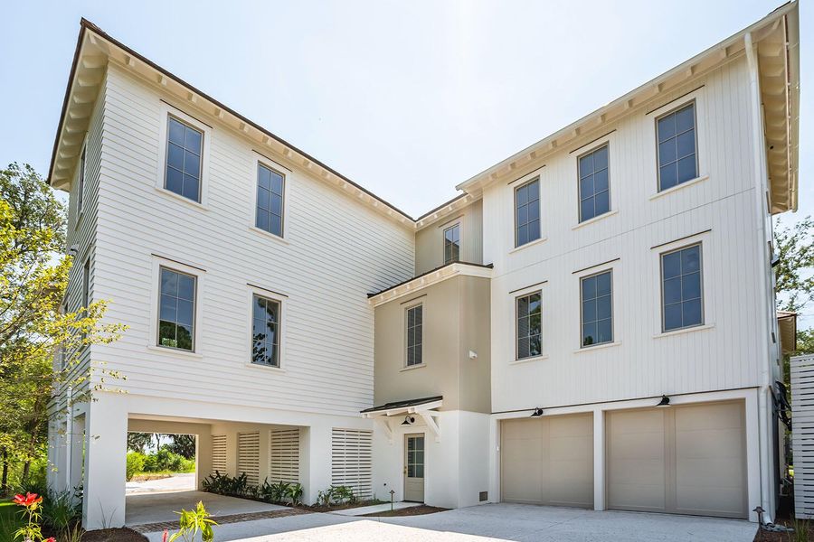 Front exterior of a new home in , Johns Island, SC, highlighting curb appeal (Image 27).
