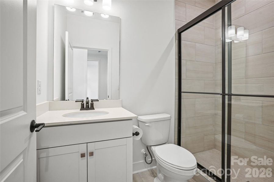 Furnished interior view inside a new home in Parkside Crossing, Charlotte (Image 10).