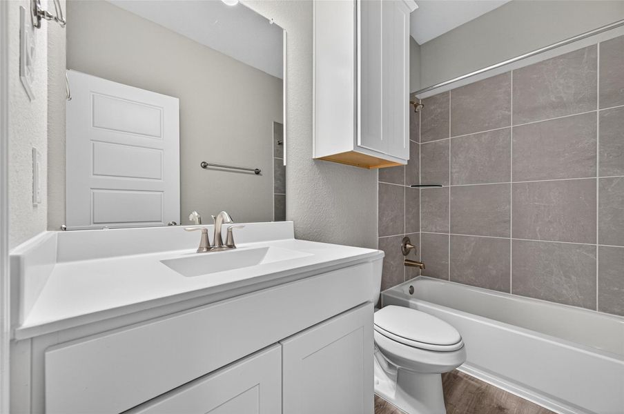 Furnished interior view inside a new home in Cypress Green, Hockley (Image 18).