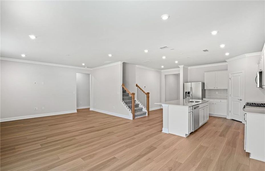 Spacious, unfurnished interior of a new home in Overland, Locust Grove (Image 13). Spacious, unfurnished interior of a new home in Overland, Locust Grove (Image 13).