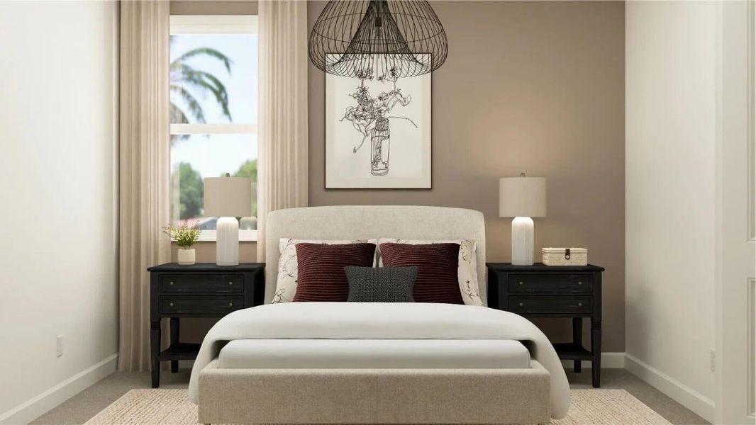 Furnished interior view inside a new home in Arden: The Providence Collection, Loxahatchee (Image 6).