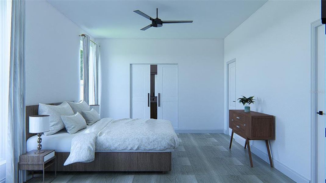 Furnished interior view inside a new home in , Citrus Springs (Image 6).
