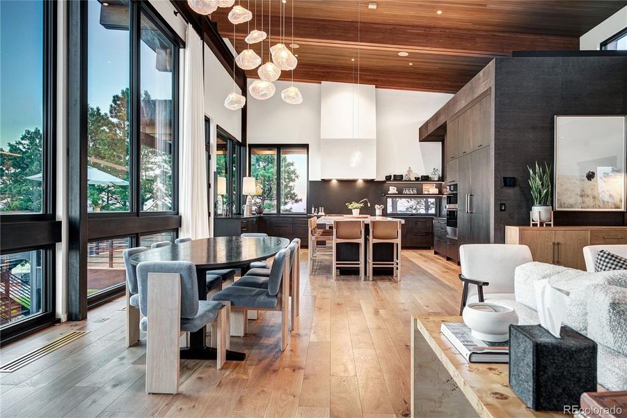 Furnished interior view inside a new home in , Parker (Image 10).