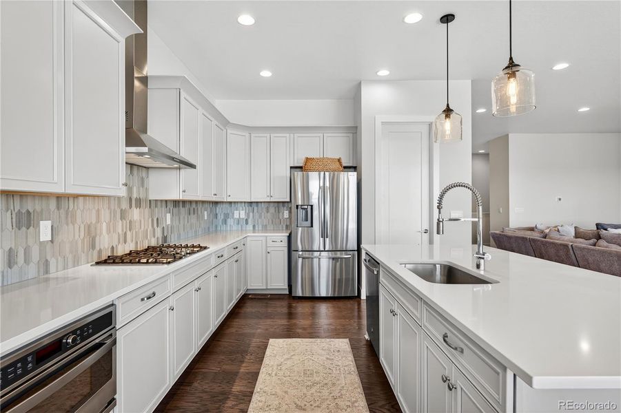 Furnished interior view inside a new home in , Erie (Image 12). Furnished interior view inside a new home in , Erie (Image 12).