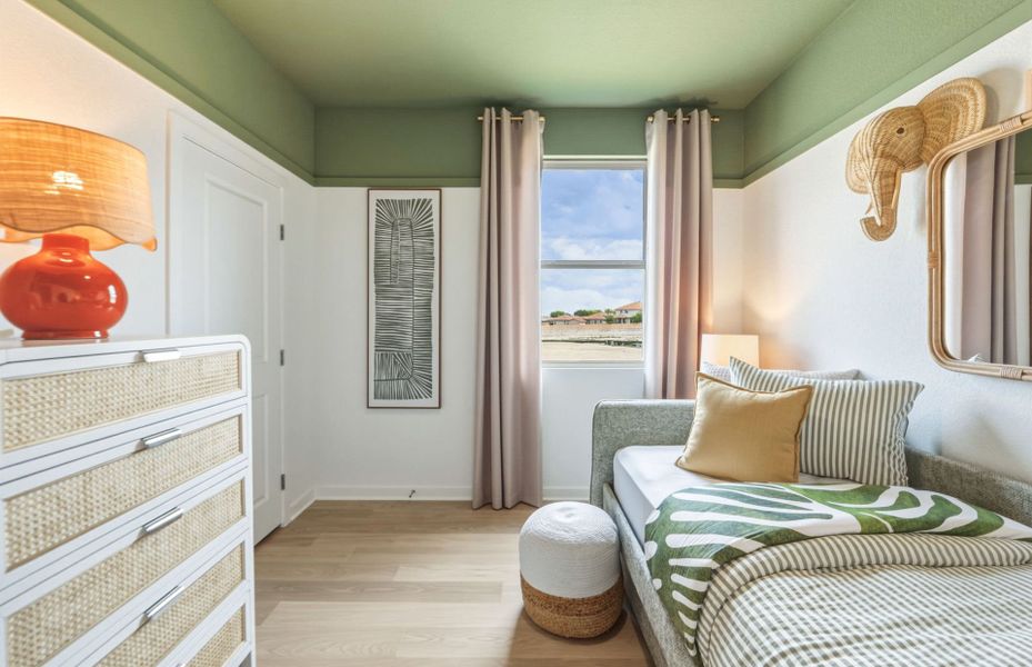 Representative furnished interior of a home built from the Hewitt by Centex in Vantage, San Marcos (Image 10).