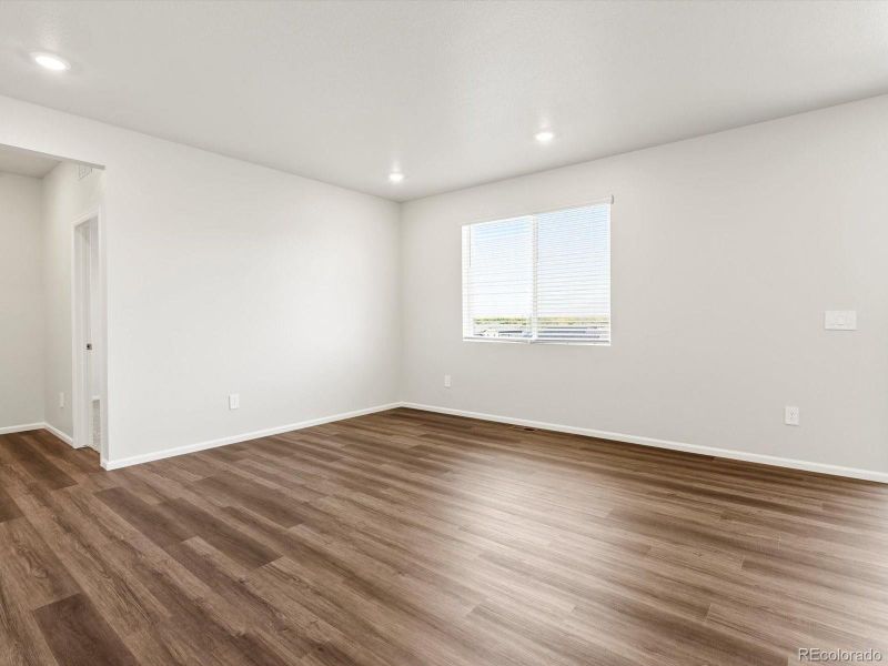 Spacious, unfurnished interior of a new home in Poudre Heights: The Lakes Collection, Windsor (Image 17).