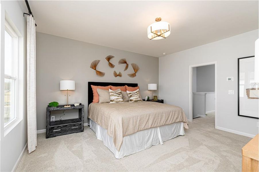 Furnished interior view inside a new home in The Beacon at Old Peachtree Townhomes, Lawrenceville (Image 36). Furnished interior view inside a new home in The Beacon at Old Peachtree Townhomes, Lawrenceville (Image 36).