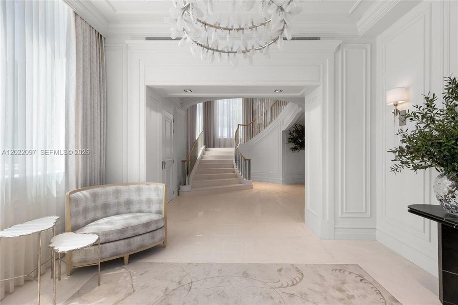 Furnished interior view inside a new home in , Sunny Isles Beach (Image 31).