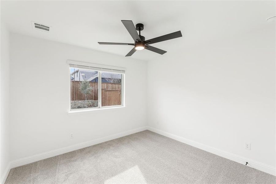 Spacious, unfurnished interior of a new home in Creekview Meadows, Pilot Point (Image 27). Spacious, unfurnished interior of a new home in Creekview Meadows, Pilot Point (Image 27).