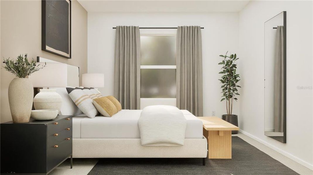 Furnished interior view inside a new home in Bridgewalk, St. Cloud (Image 25).