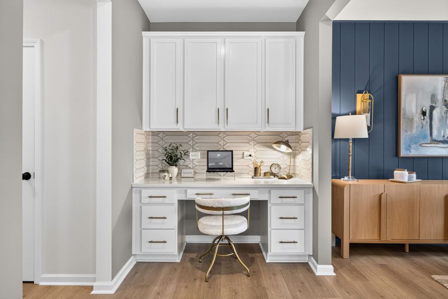 Furnished interior view inside a new home in The Ridge Townhomes, Monroe (Image 13).