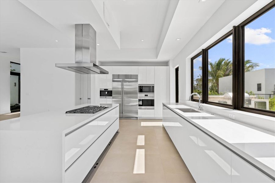 Furnished interior view inside a new home in , Weston (Image 11).