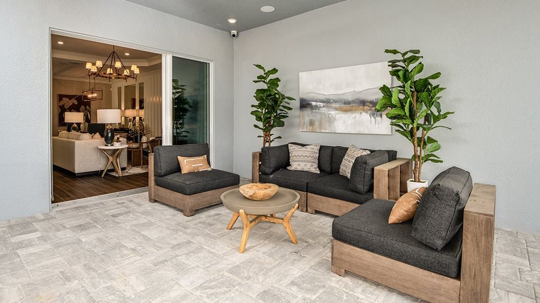 Representative furnished interior of a home built from the Lazio by Taylor Morrison in Westview Community Group Page, Kissimmee (Image 34).