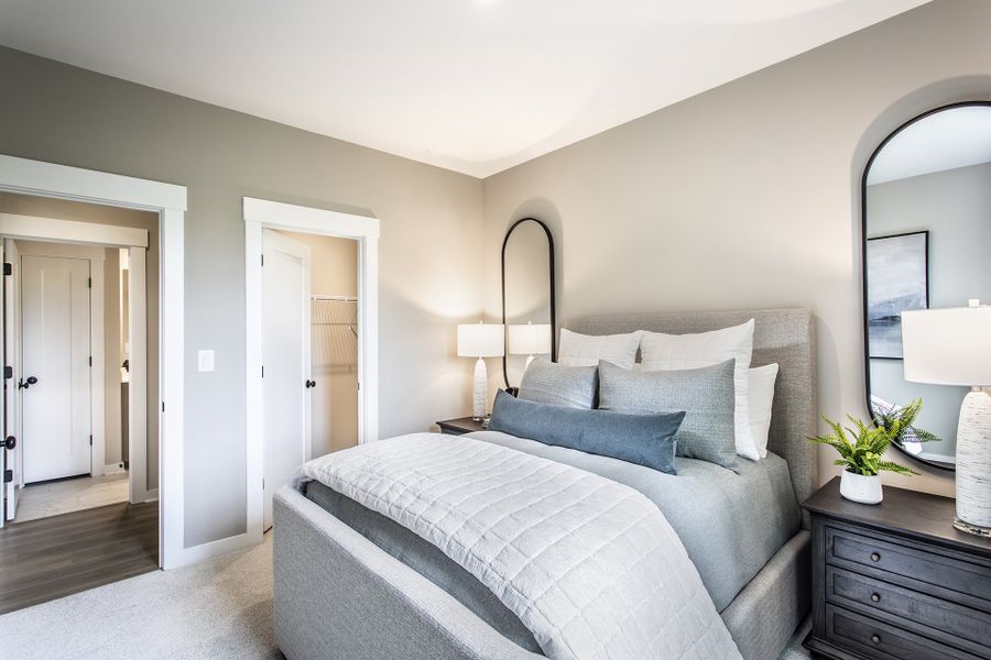 Representative furnished interior of a home built from the Canton II by Beazer Homes in The Paddocks at Doc Hughes, Buford (Image 10). Representative furnished interior of a home built from the Canton II by Beazer Homes in The Paddocks at Doc Hughes, Buford (Image 10).