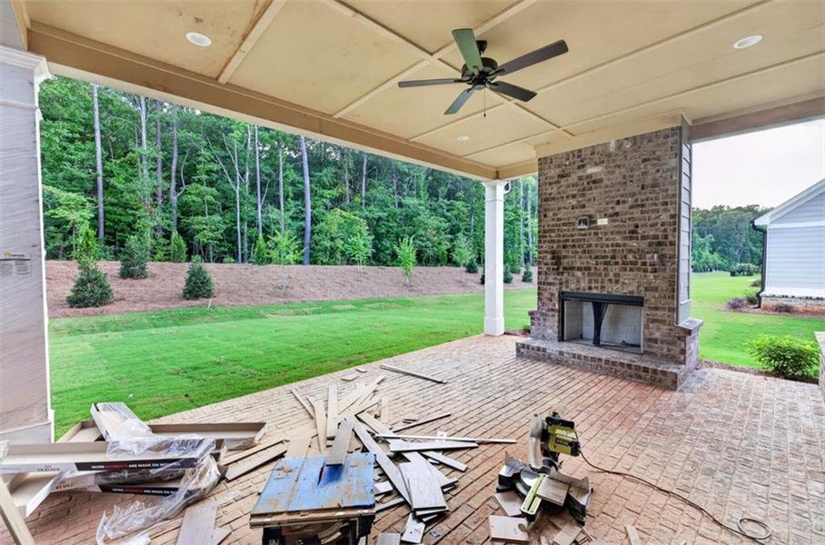 Exterior details and patio area of a home in , Statham (Image 12). Exterior details and patio area of a home in , Statham (Image 12).