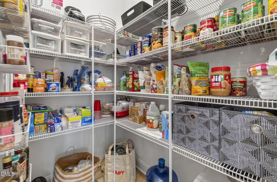 Large walk-in pantry