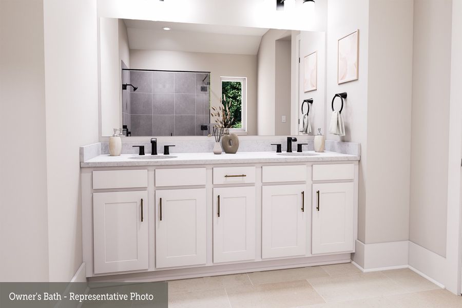 Representative furnished interior of a home built from the The Amaryllis by David Weekley Homes in Jubilee, Hockley (Image 4).