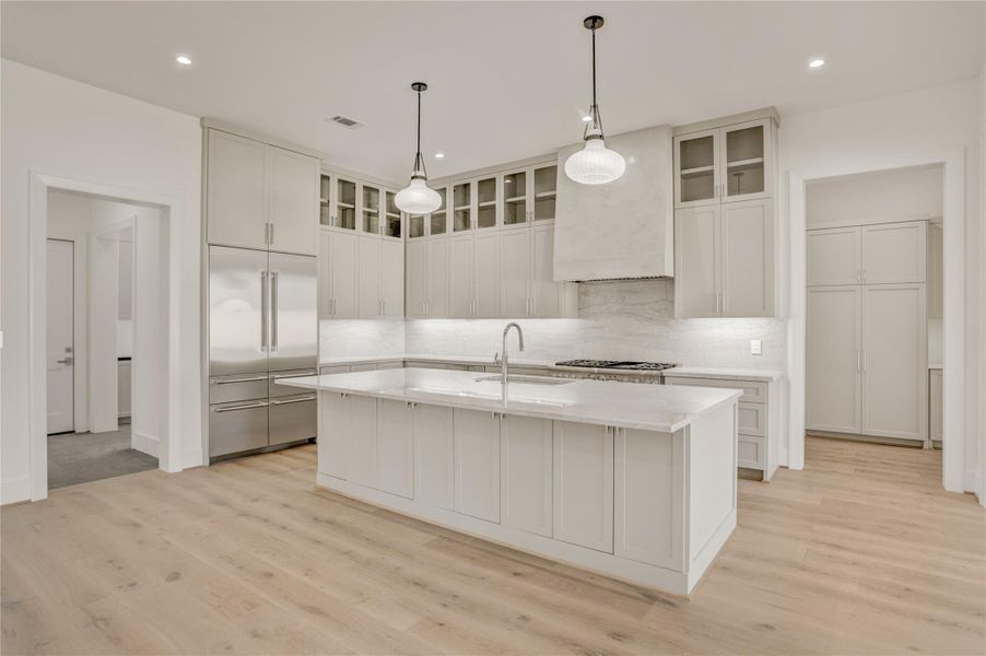 Furnished interior view inside a new home in , Houston (Image 18).