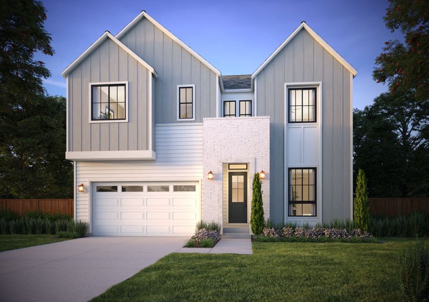 Representative exterior photo of a completed home built from the 4 by Trumark Homes in RainDance, Windsor, CO (Image 23).