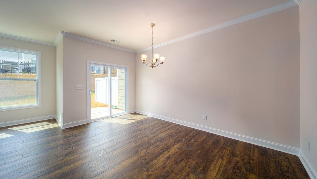Spacious, unfurnished interior of a new home in Townes at Tap Root Farms, Fletcher (Image 13). Spacious, unfurnished interior of a new home in Townes at Tap Root Farms, Fletcher (Image 13).