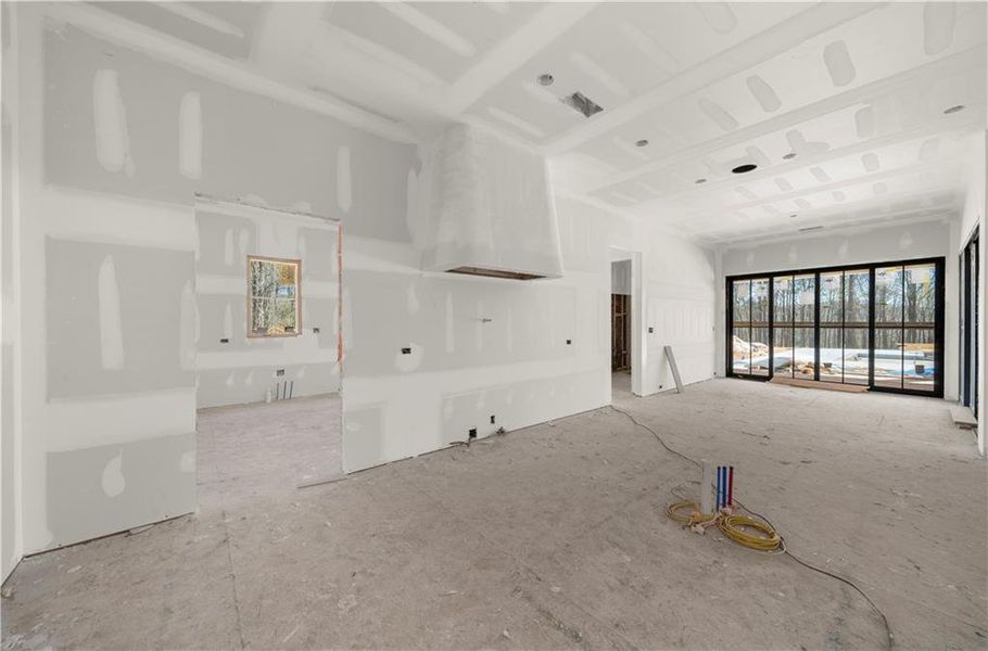 In-progress construction of a new home in , Canton, GA (Image 42).