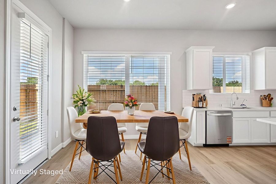 Furnished interior view inside a new home in Kemah Crossing - Luxe Series, Kemah (Image 13).