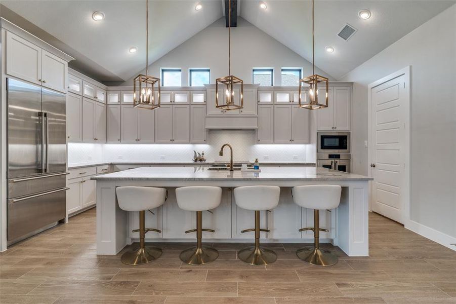 Furnished interior view inside a new home in Somerset Park, Rockwall (Image 19).