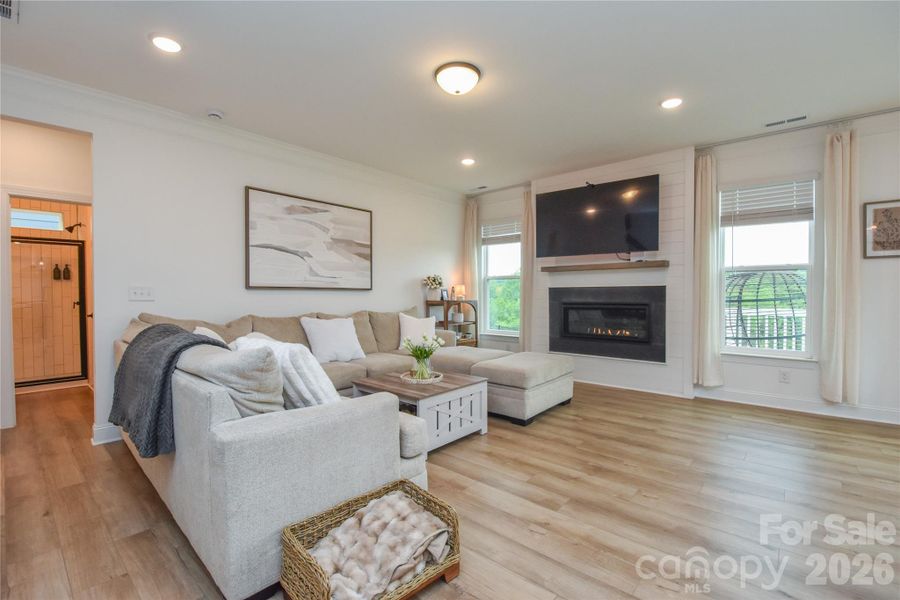 Furnished interior view inside a new home in Summerlin, Mooresville (Image 12).