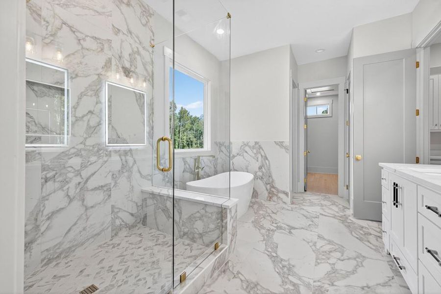 Furnished interior view inside a new home in , Jefferson (Image 9).