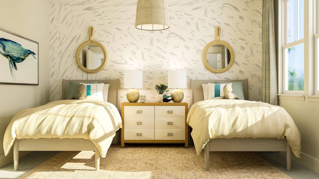 Furnished interior view inside a new home in Carnes Crossroads: Coastal Collection, Summerville (Image 7).