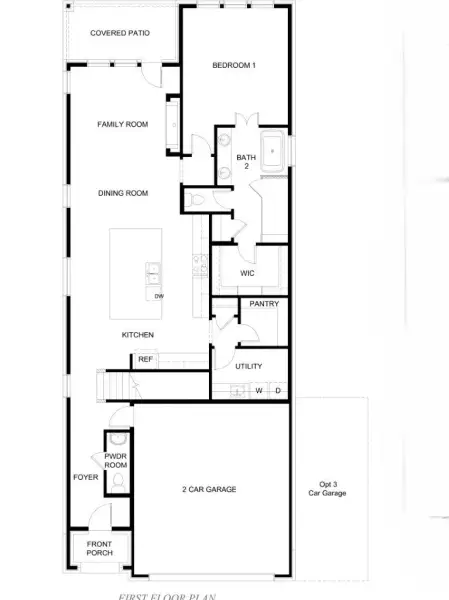 2D floor plan layout of this home in Royal Court, Little Elm, TX (Image 2). 2D floor plan layout of this home in Royal Court, Little Elm, TX (Image 2).