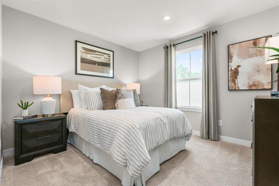 Representative furnished interior of a home built from the Silverleaf by Ryan Homes in East Lake, Leland (Image 40). Representative furnished interior of a home built from the Silverleaf by Ryan Homes in East Lake, Leland (Image 40).