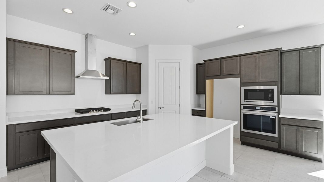 Furnished interior view inside a new home in Hacienda at Estrella, Goodyear (Image 6).
