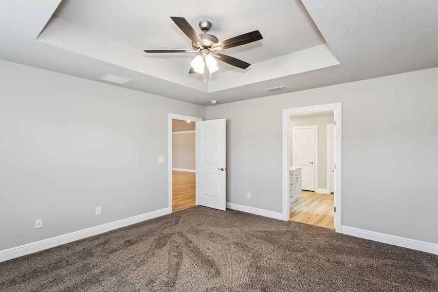 Representative unfurnished interior of a home built from the The Liberty by Herbst Homes in Prosperity Point, Milton (Image 65).