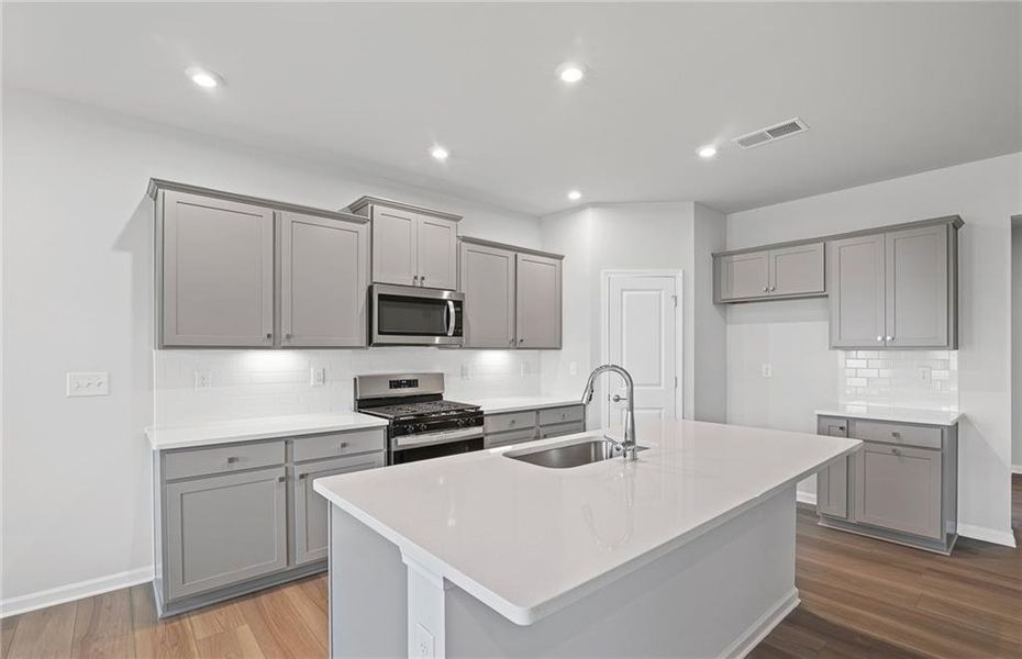 Furnished interior view inside a new home in Anderson Point, McDonough (Image 5).