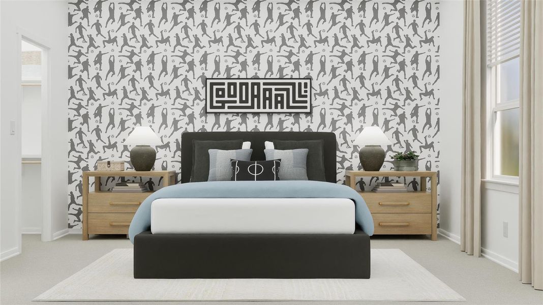 Furnished interior view inside a new home in Cotton Brook, Hutto (Image 5). Furnished interior view inside a new home in Cotton Brook, Hutto (Image 5).