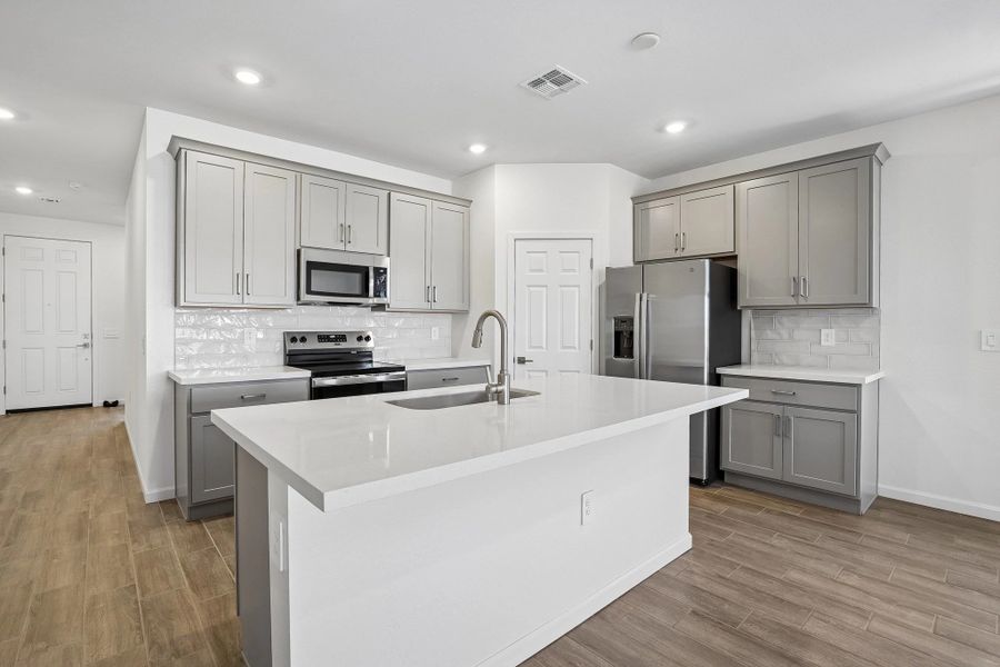 Kitchen featuring the Milan Collection