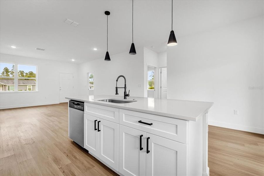 Furnished interior view inside a new home in , Ocala (Image 3).