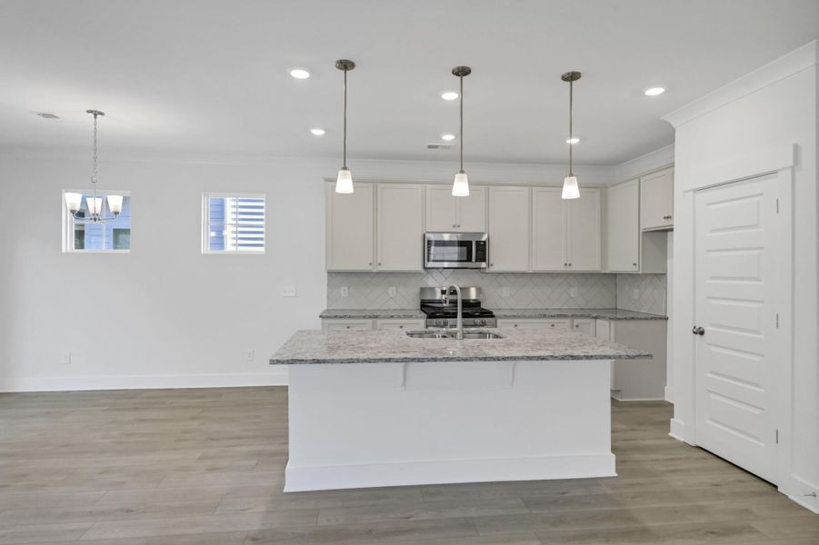 Furnished interior view inside a new home in Ashton Lakes, Lexington (Image 7).