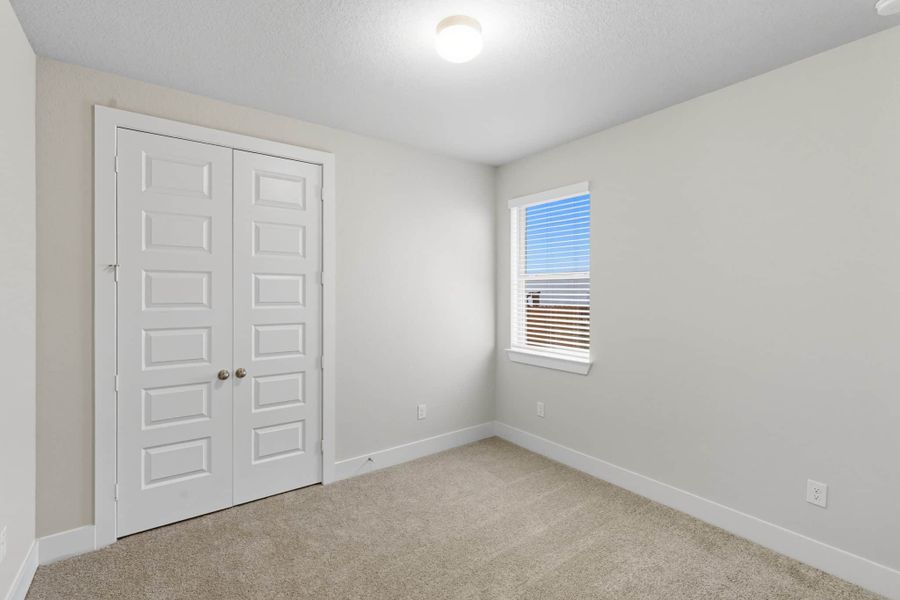 Spacious, unfurnished interior of a new home in Stillwater Ranch, San Antonio (Image 28). Spacious, unfurnished interior of a new home in Stillwater Ranch, San Antonio (Image 28).