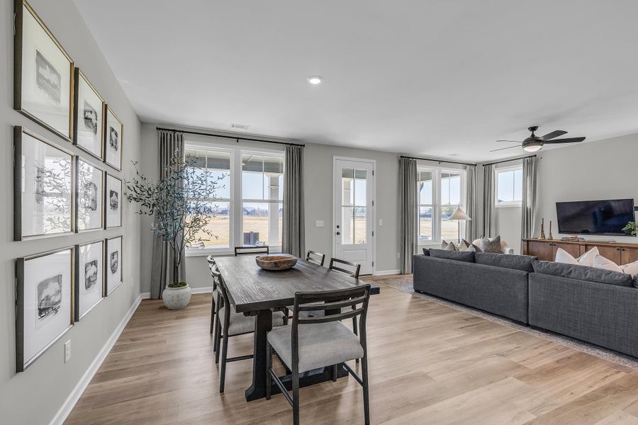 Furnished interior view inside a new home in Wildflower, Chattanooga (Image 7).